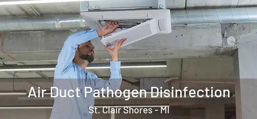 Air Duct Pathogen Disinfection St. Clair Shores - MI