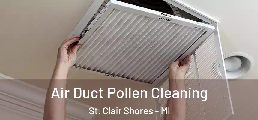 Air Duct Pollen Cleaning St. Clair Shores - MI